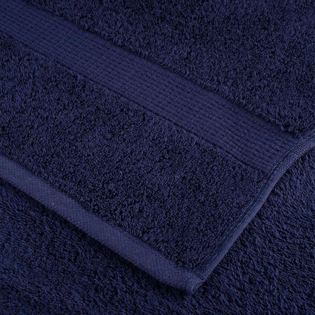 Asciugamano per Ospiti SOLUND 2 pz Blu navy 15 x 21 cm 550 gsm