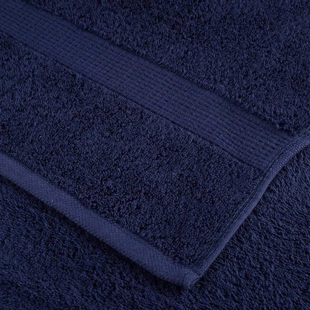Asciugamani Premium SOLUND 2 pz Blu Navy 30x30 cm 600 g/m²