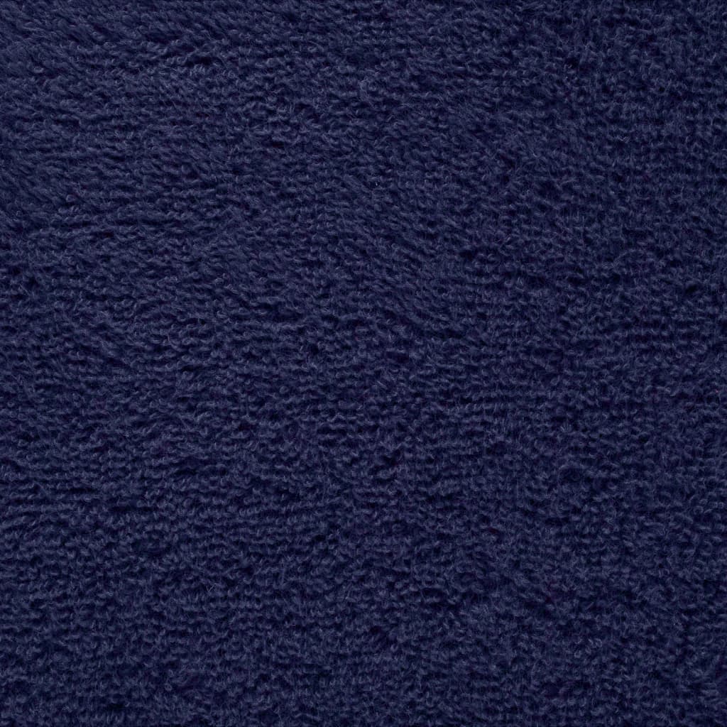 Asciugamani per ospiti Premium SOLUND 10 pz Blu navy 30x50 cm 600 g/m²