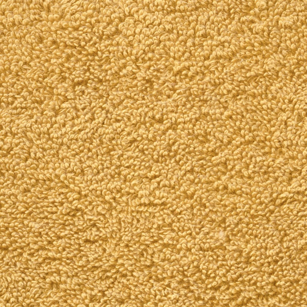 Asciugamani Premium SOLUND 2 pz Oro 30x30 cm 600 g/m²