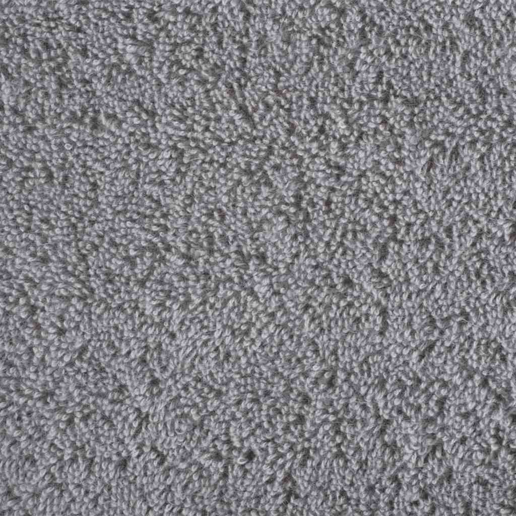 Asciugamano per Ospiti SOLUND 10 pz Grigio 15 x 21 cm 550 gsm