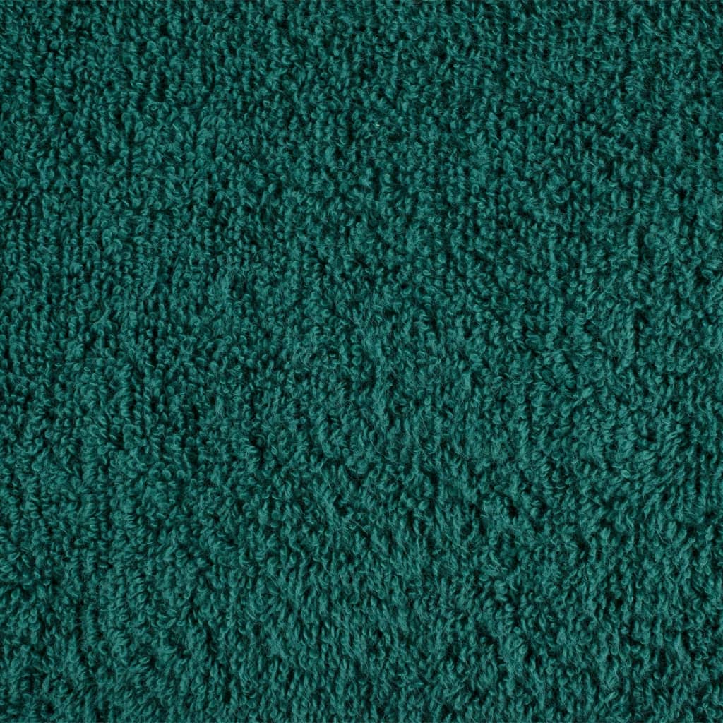 Asciugamani Premium SOLUND 2 pz Verdi 50x100 cm 600 g/m²