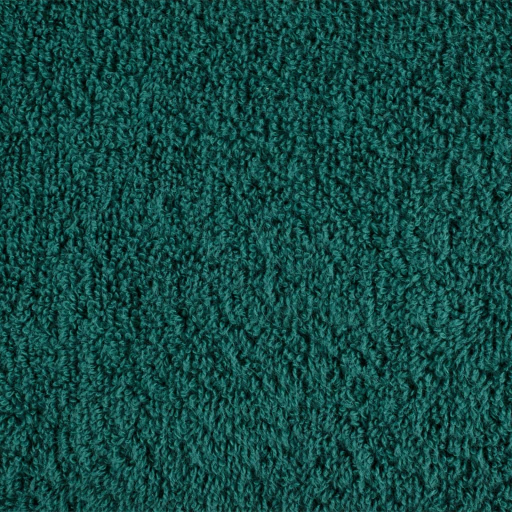 Asciugamani da bagno Premium SOLUND 10 pz Verde 100x150 cm 600 g/m²