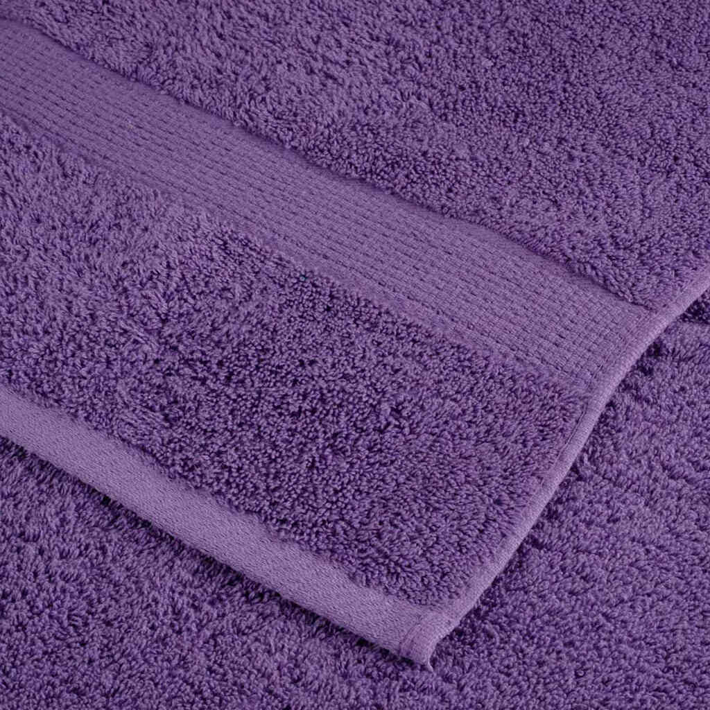 Asciugamano per Ospiti SOLUND 10 pz Viola 15 x 21 cm 550 gsm