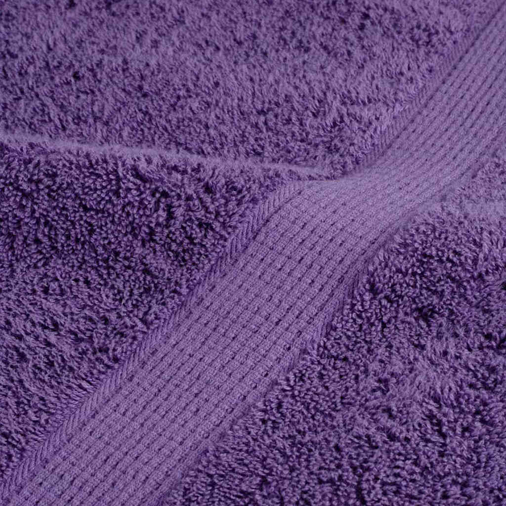 Asciugamano per Ospiti SOLUND 10 pz Viola 15 x 21 cm 550 gsm