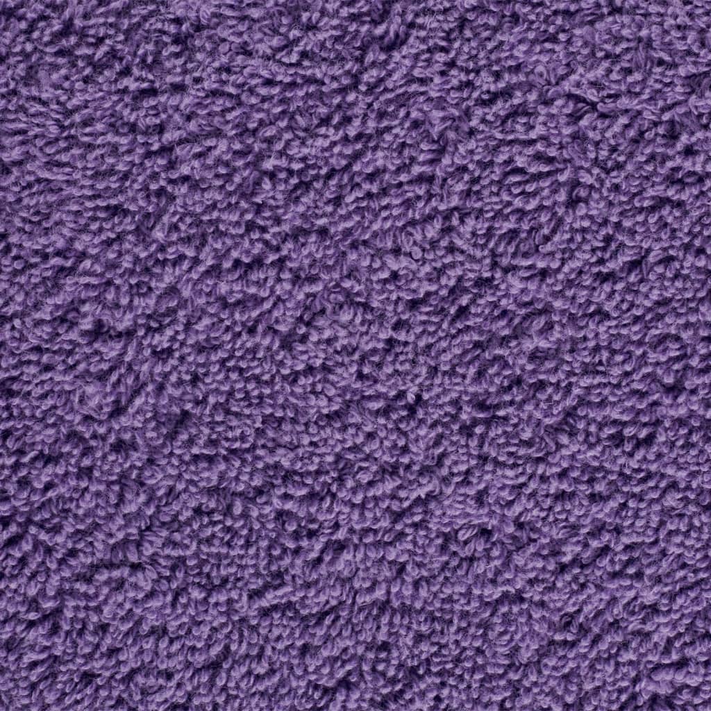 Asciugamani Premium SOLUND 2 pz Viola 30x30 cm 600 g/m²