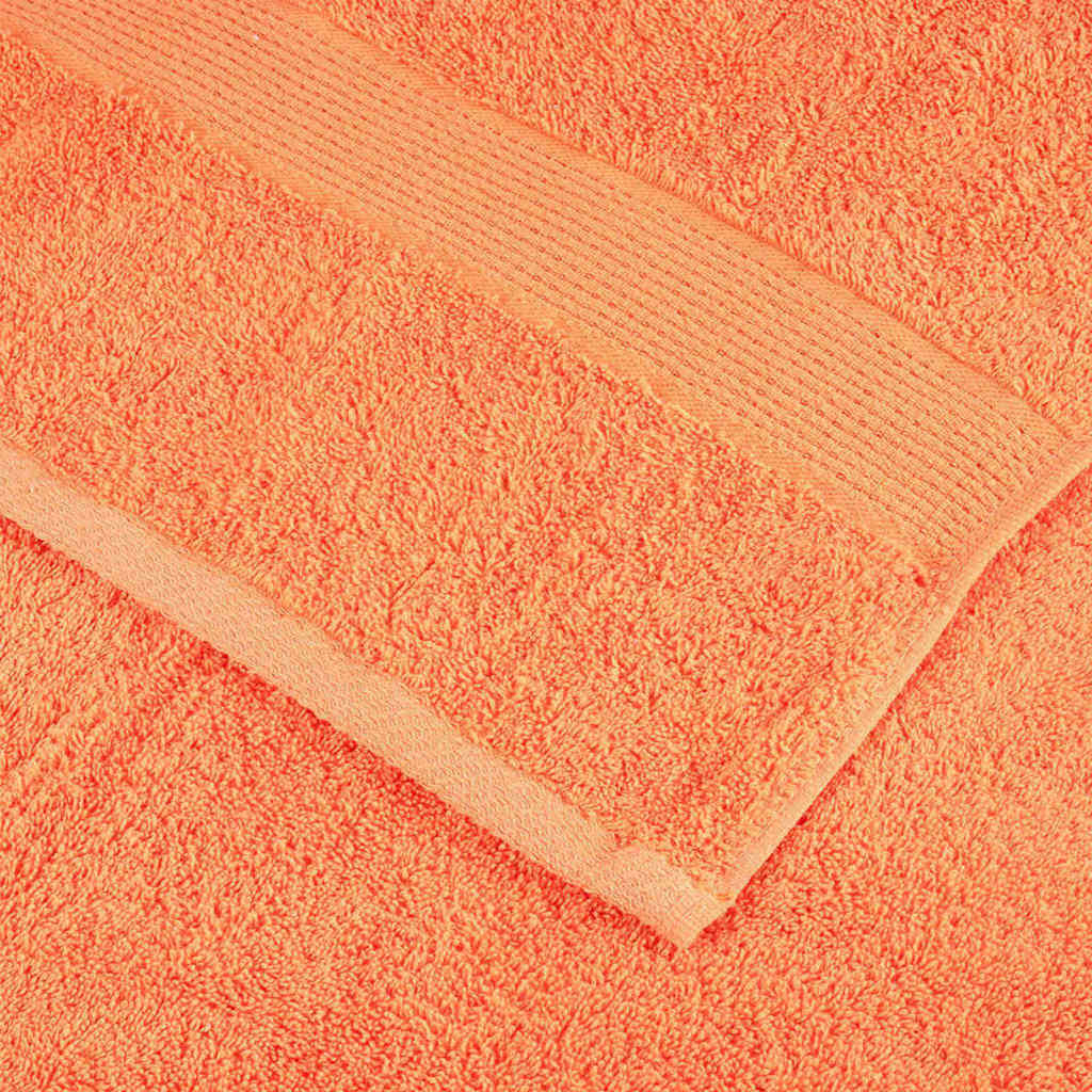 Asciugamano per Ospiti SOLUND 2 pz Arancione 15 x 21 cm 550 gsm