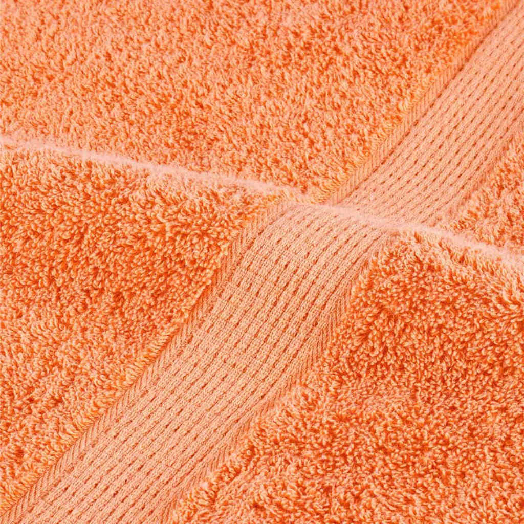 Asciugamano per Ospiti SOLUND 10 pz Arancione 15 x 21 cm