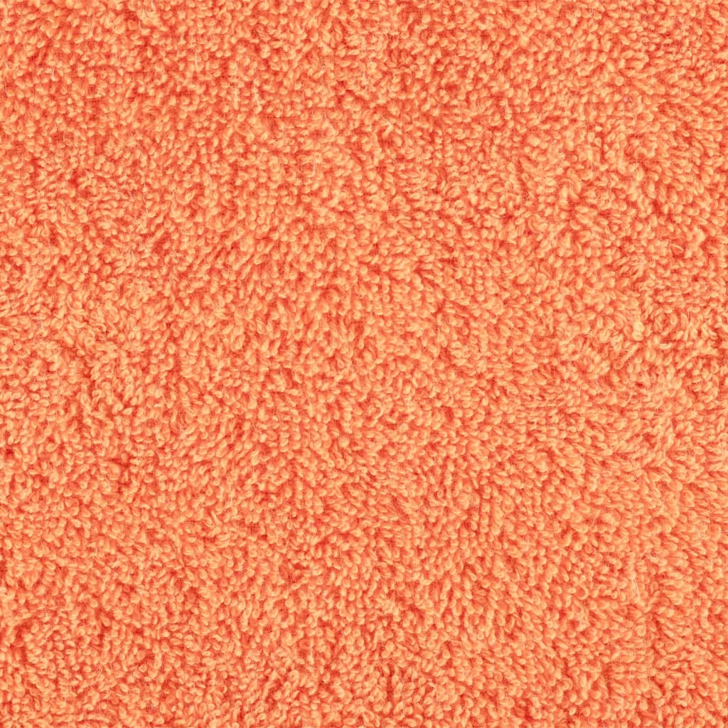 Asciugamani Ospiti SOLUND 2 pz Arancioni 30x50 cm 600 g/m²