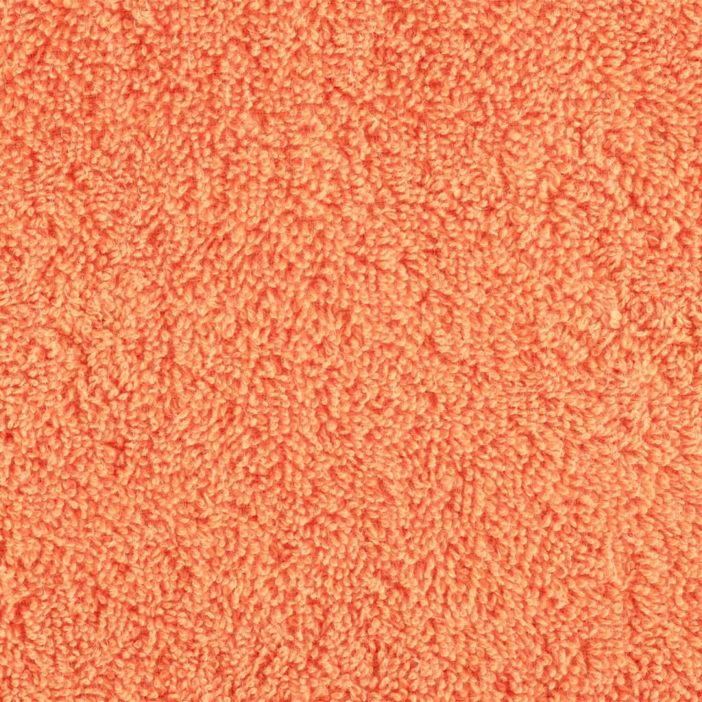 Asciugamani SOLUND 2 pz Arancione 100x200 cm 600 g/m²