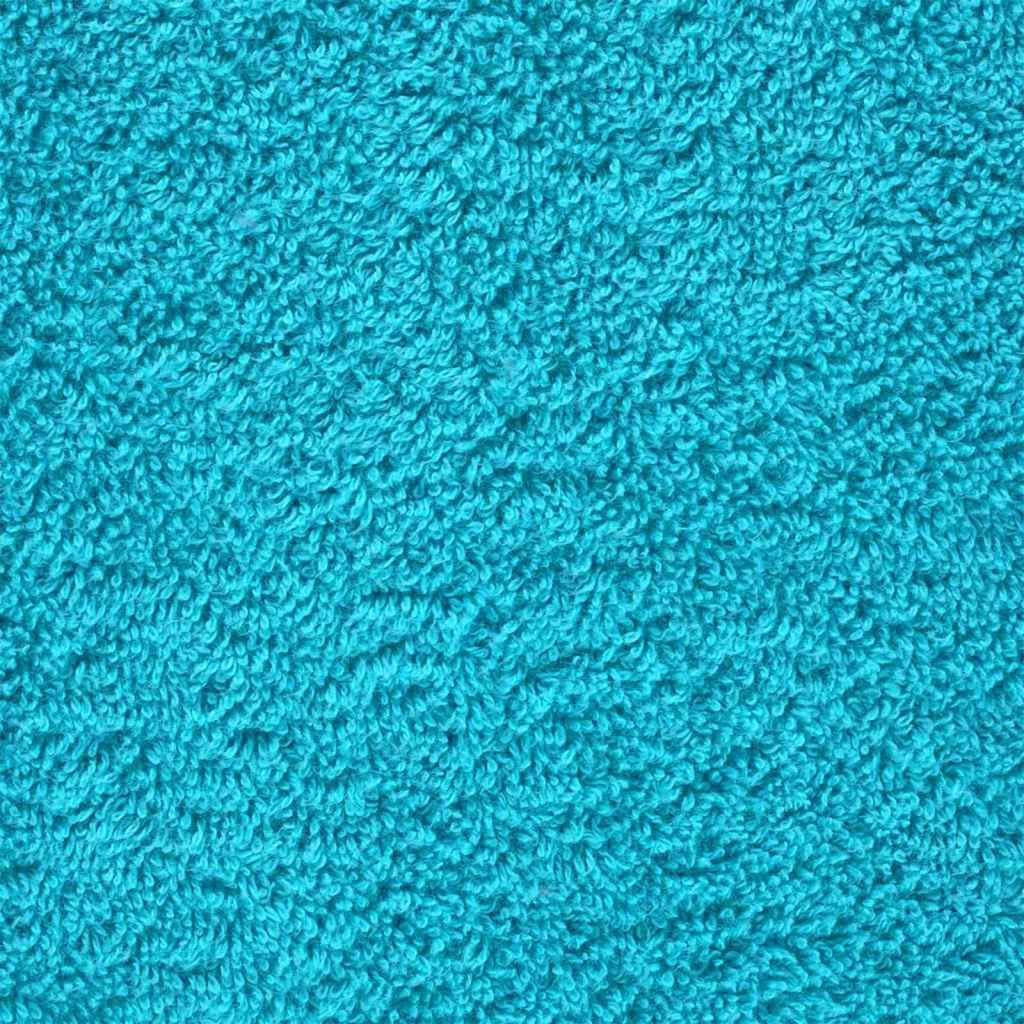 Asciugamano per Ospiti SOLUND 4 pz Turchese 15 x 21 cm 550 gsm