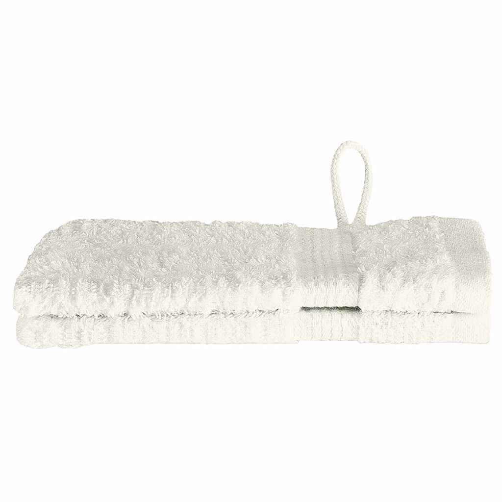 Asciugamano per Ospiti SOLUND 2 pz Crema 15 x 21 cm 550 gsm