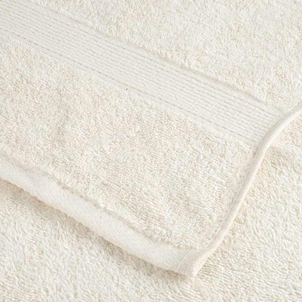 Asciugamano per Ospiti SOLUND 2 pz Crema 15 x 21 cm 550 gsm