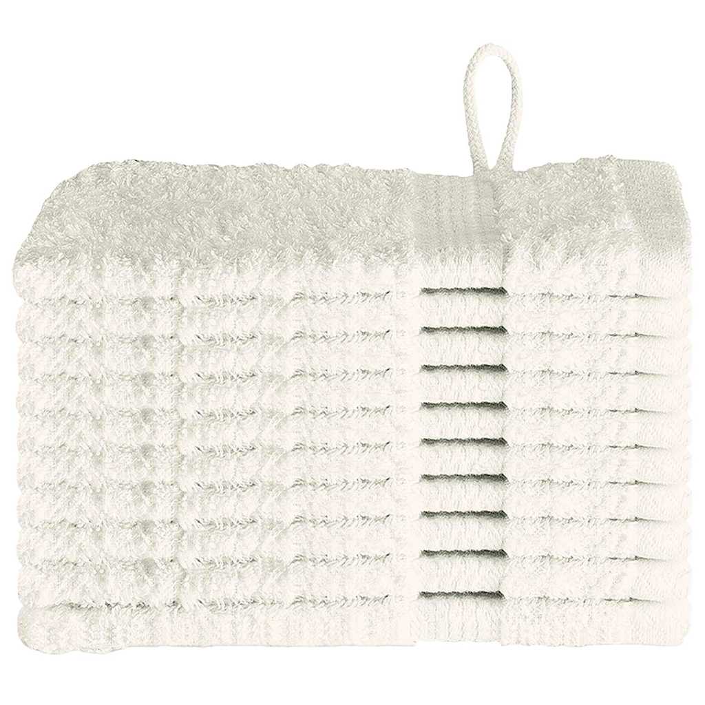 Asciugamano per Ospiti SOLUND 10 pz Crema 15 x 21 cm 550 gsm