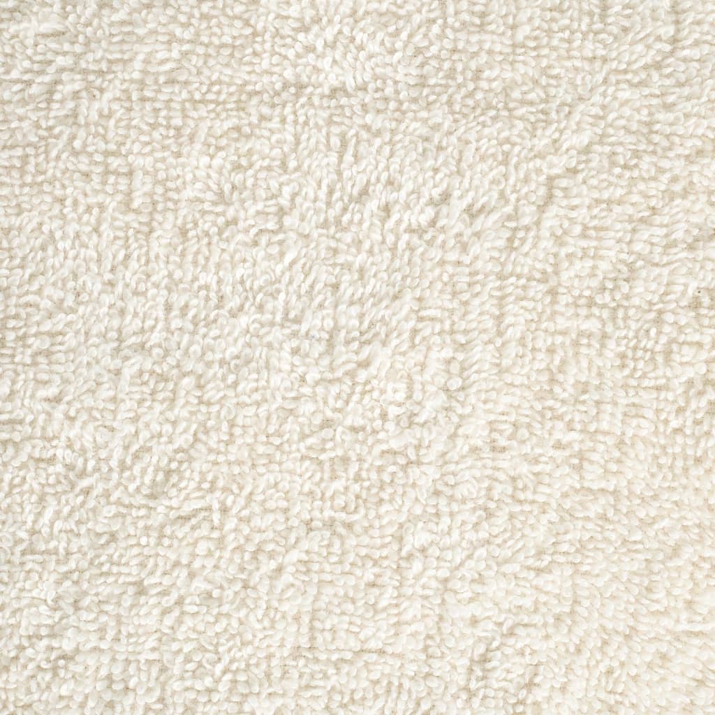Asciugamani Premium SOLUND 2 pz Crema 30x30 cm 600 g/m²