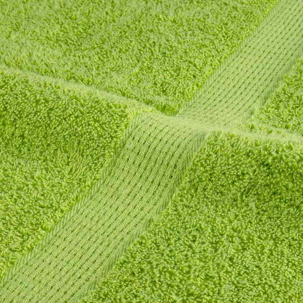 Asciugamano per Ospiti SOLUND 4 pz Verde 15 x 21 cm 550 gsm