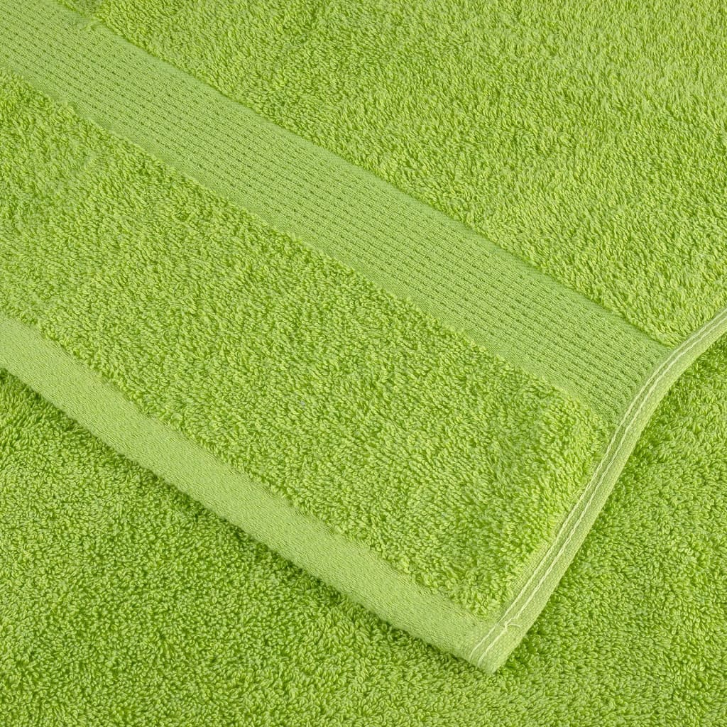 Asciugamani per Ospiti SOLUND 4 pz Verdi 30x50 cm 600g sm
