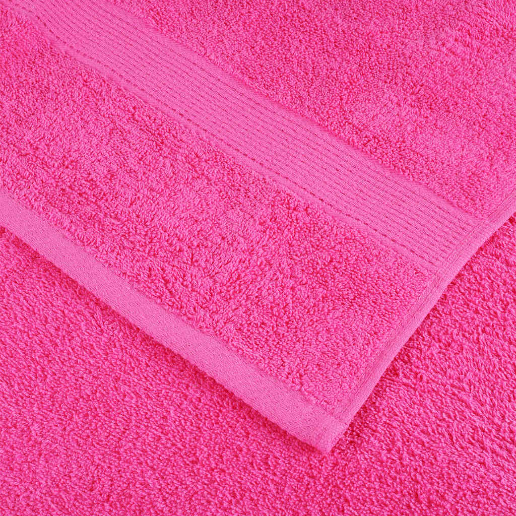 Asciugamani Premium SOLUND 10 pz Rosa 30x30 cm 600 g/m²