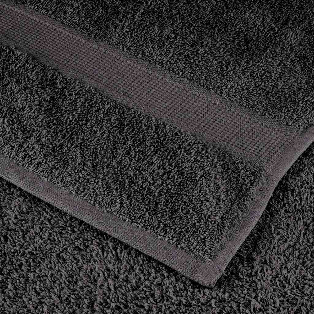 Set ASciugamani SOLUND 8 pz Antracite 600 gsm