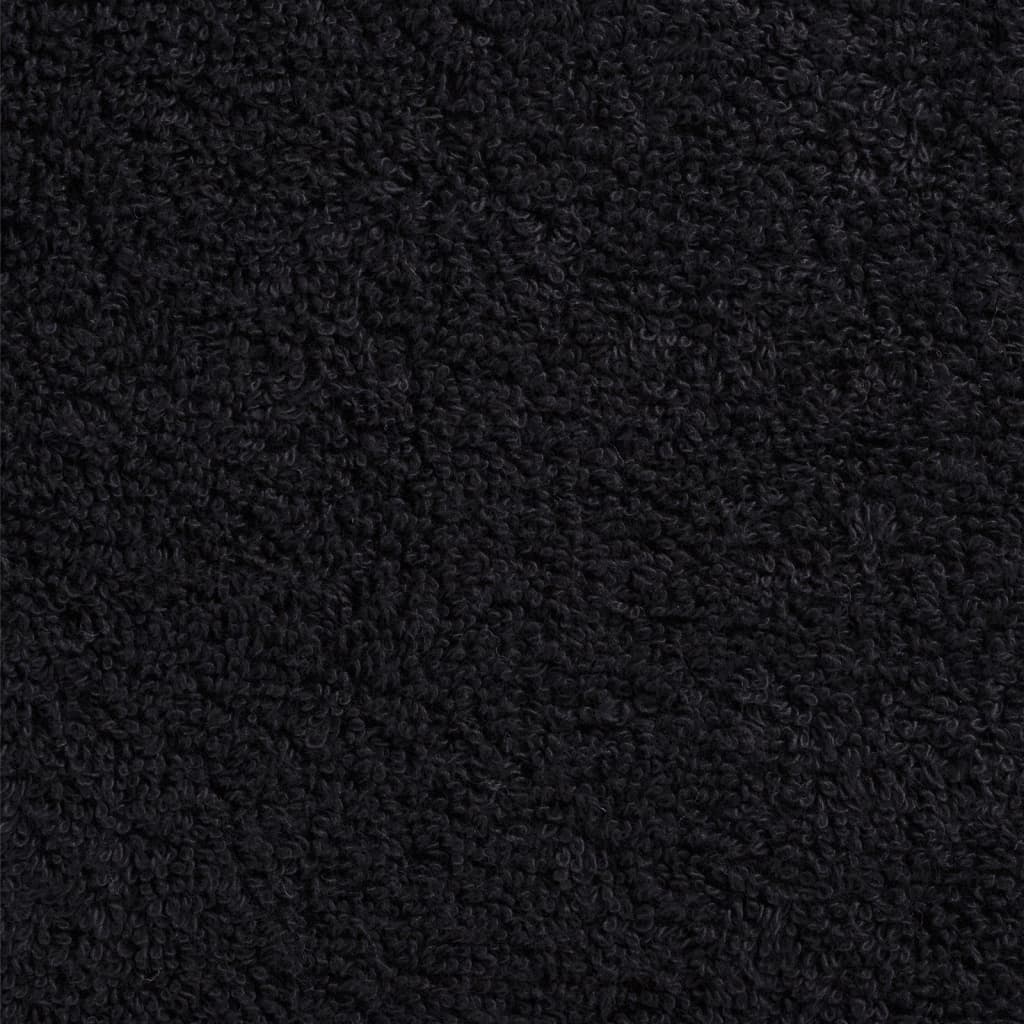 Set ASciugamani SOLUND 6 pz Neri 600 gsm