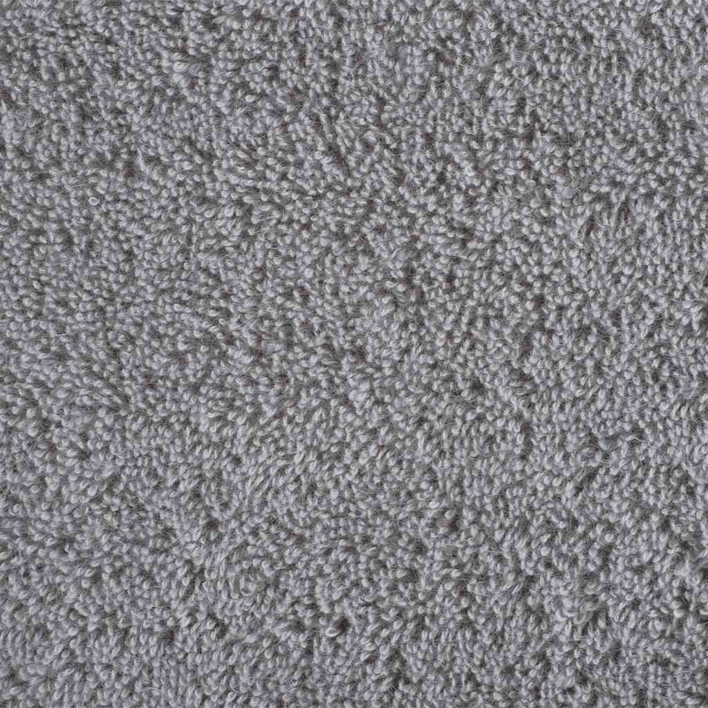 Set ASciugamani SOLUND 12 pz Grigio 600 gsm