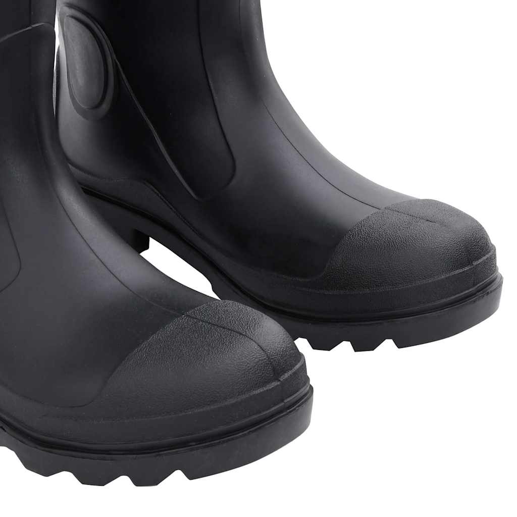 Stivali da Pioggia Neri Misura 43 in PVC