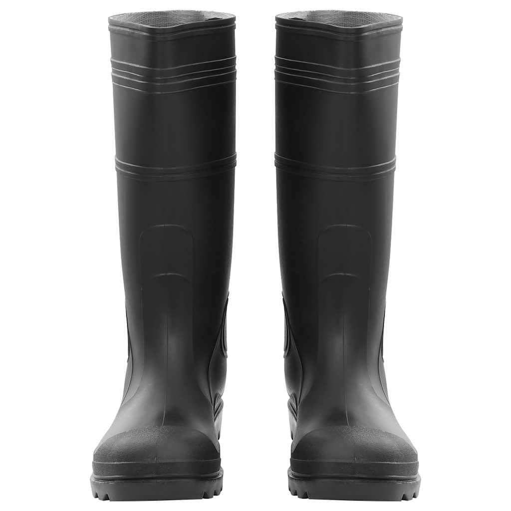 Stivali da Pioggia Neri Misura 44 in PVC
