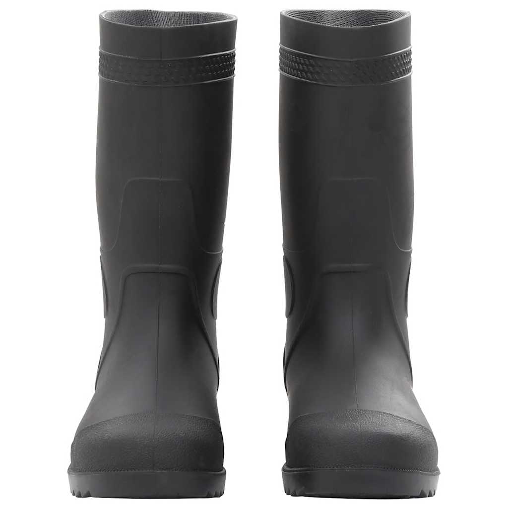 Stivali da Pioggia Neri Misura 39 in PVC
