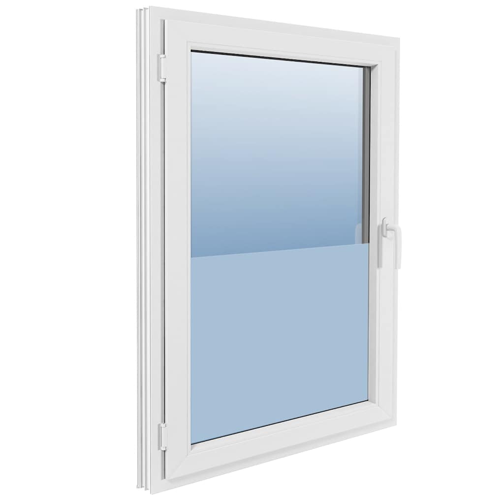Pellicola per Finestra Smerigliata Grigia 0,9x10 m PVC