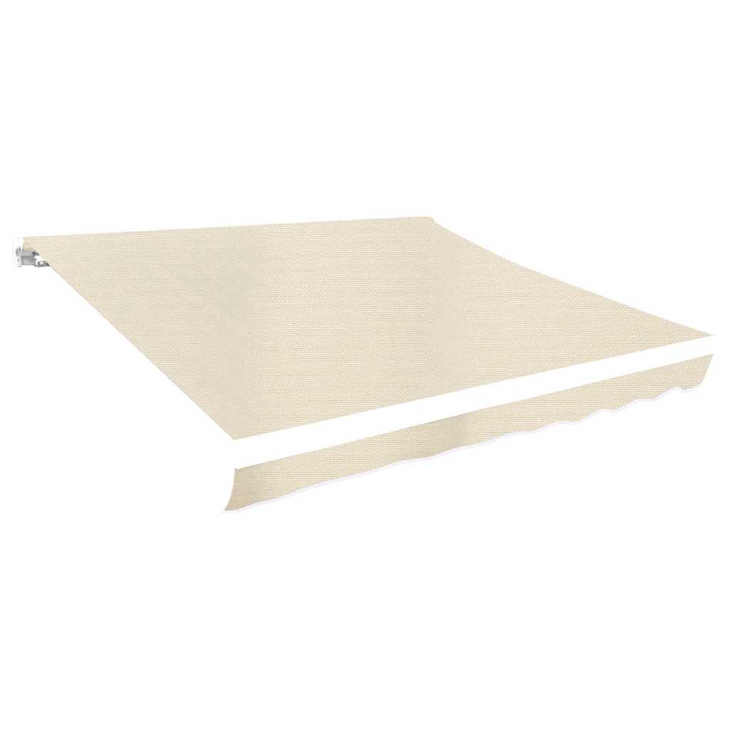 Tessuto di Ricambio per Tenda da Sole Crema 600x300 cm Poliestere