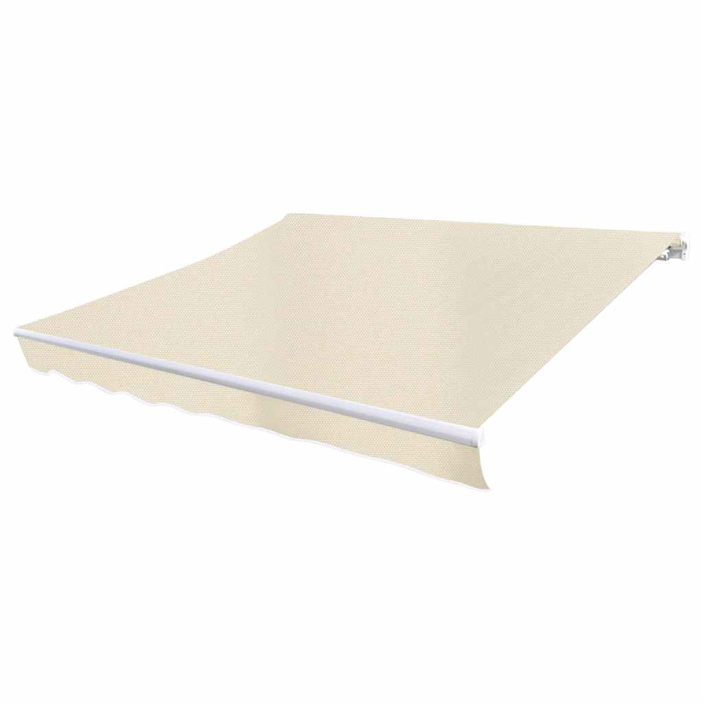 Tessuto di Ricambio per Tenda da Sole Crema 600x300 cm Poliestere