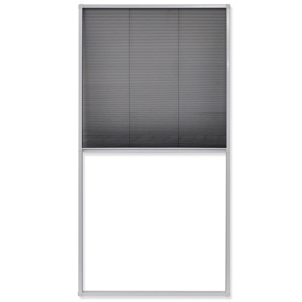 Tenda Antiinsetti Plissettata da Finestra 80 x 160 cm