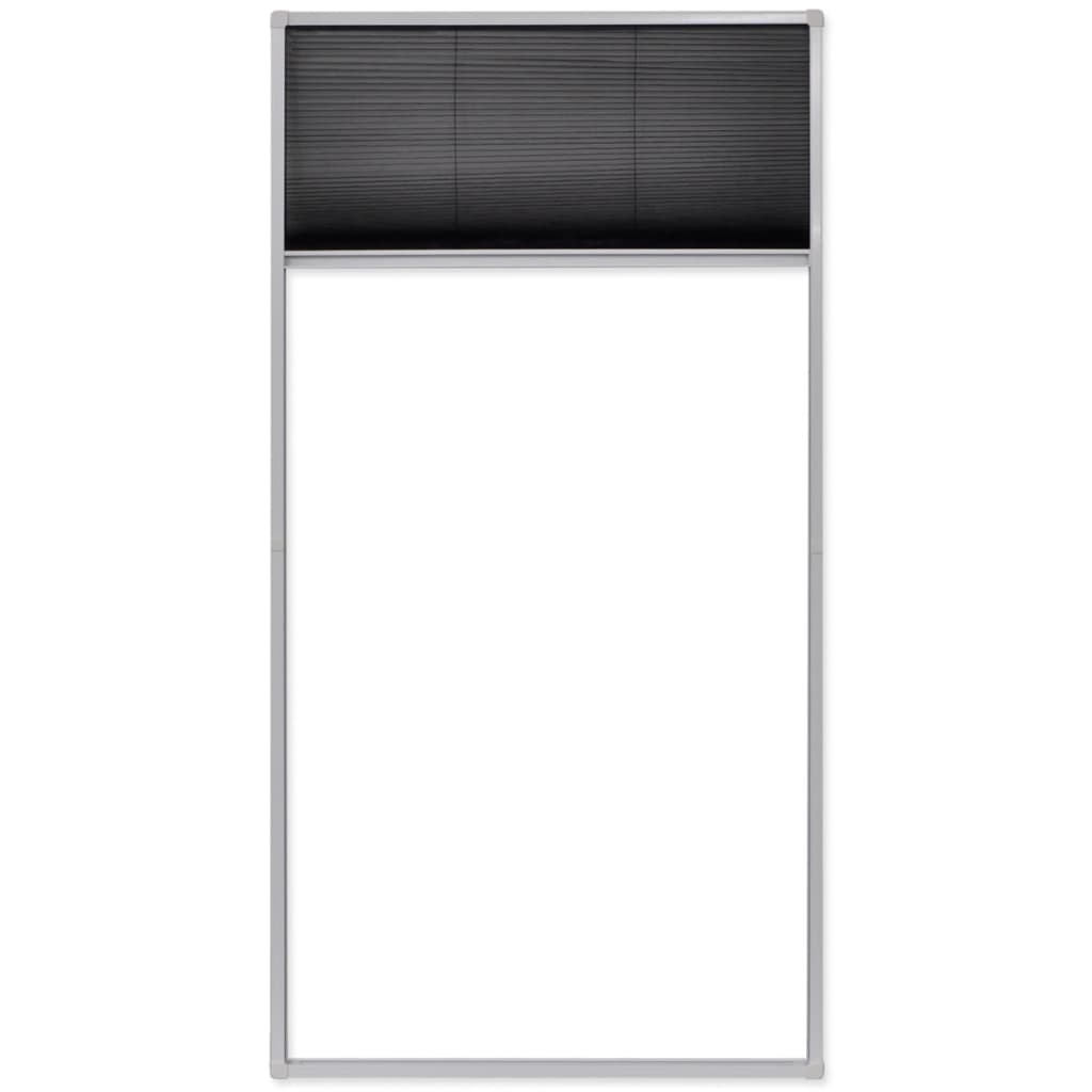Tenda Antiinsetti Plissettata da Finestra 80 x 160 cm