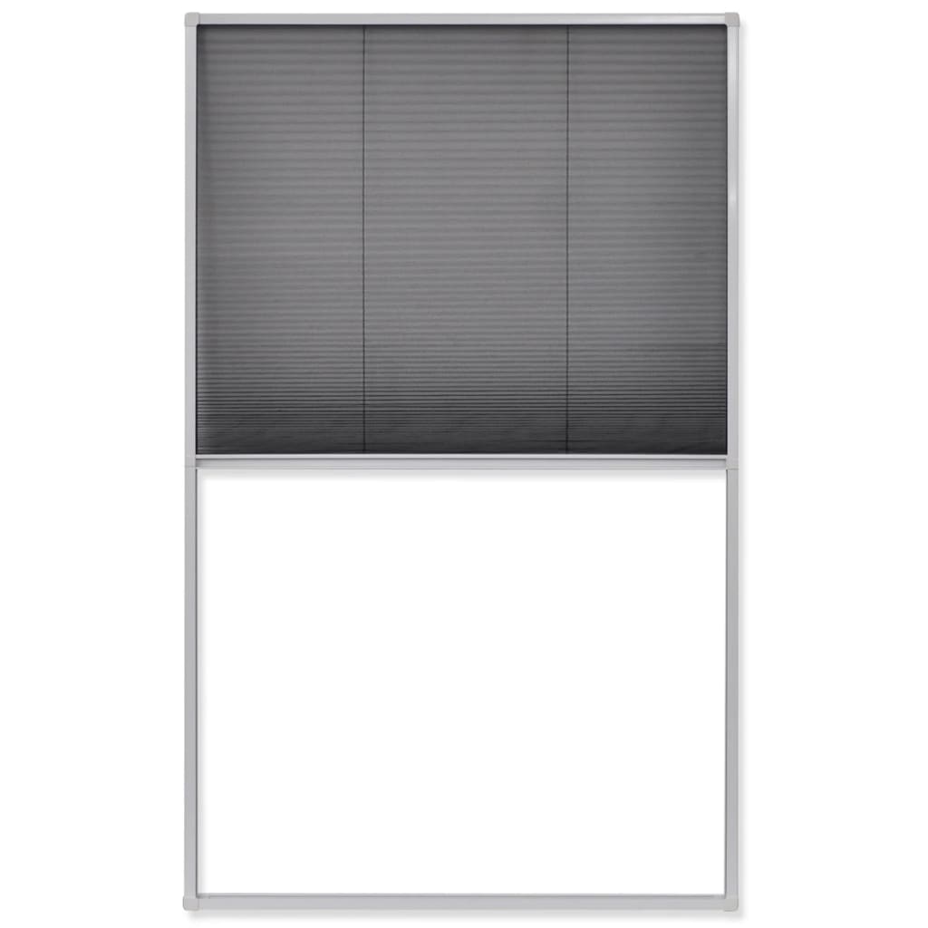 Tenda Antiinsetti Plissettata da Finestra 110 x 160 cm