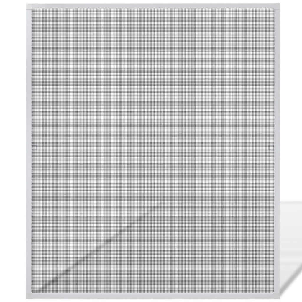 Zanzariera bianca per finestre 120 x 140 cm