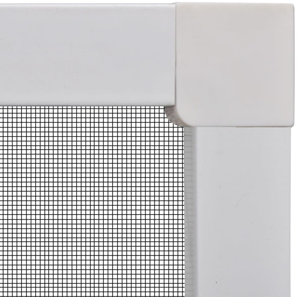 Zanzariera bianca per finestre 130 x 150 cm