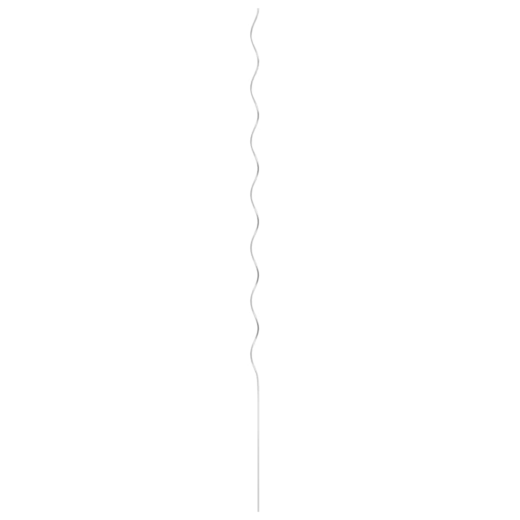 50 pz Supporti a Spirale per Piante 170 cm in Acciaio Zincato
