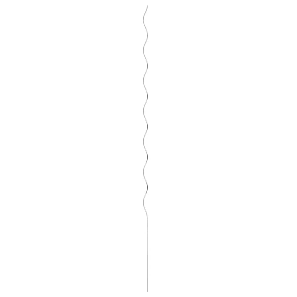 20 pz Supporti a Spirale per Piante 170 cm in Acciaio Zincato
