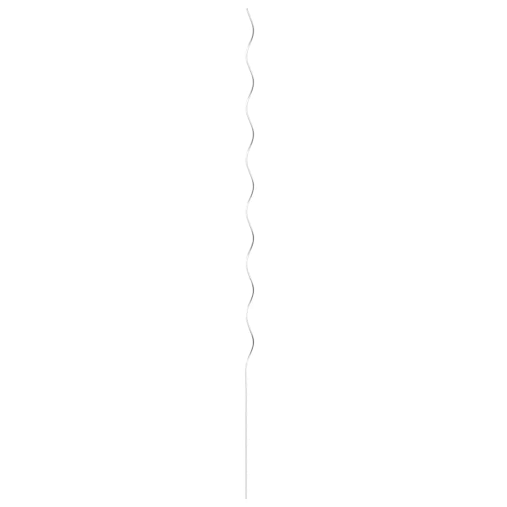 20 pz Supporti a Spirale per Piante 170 cm in Acciaio Zincato