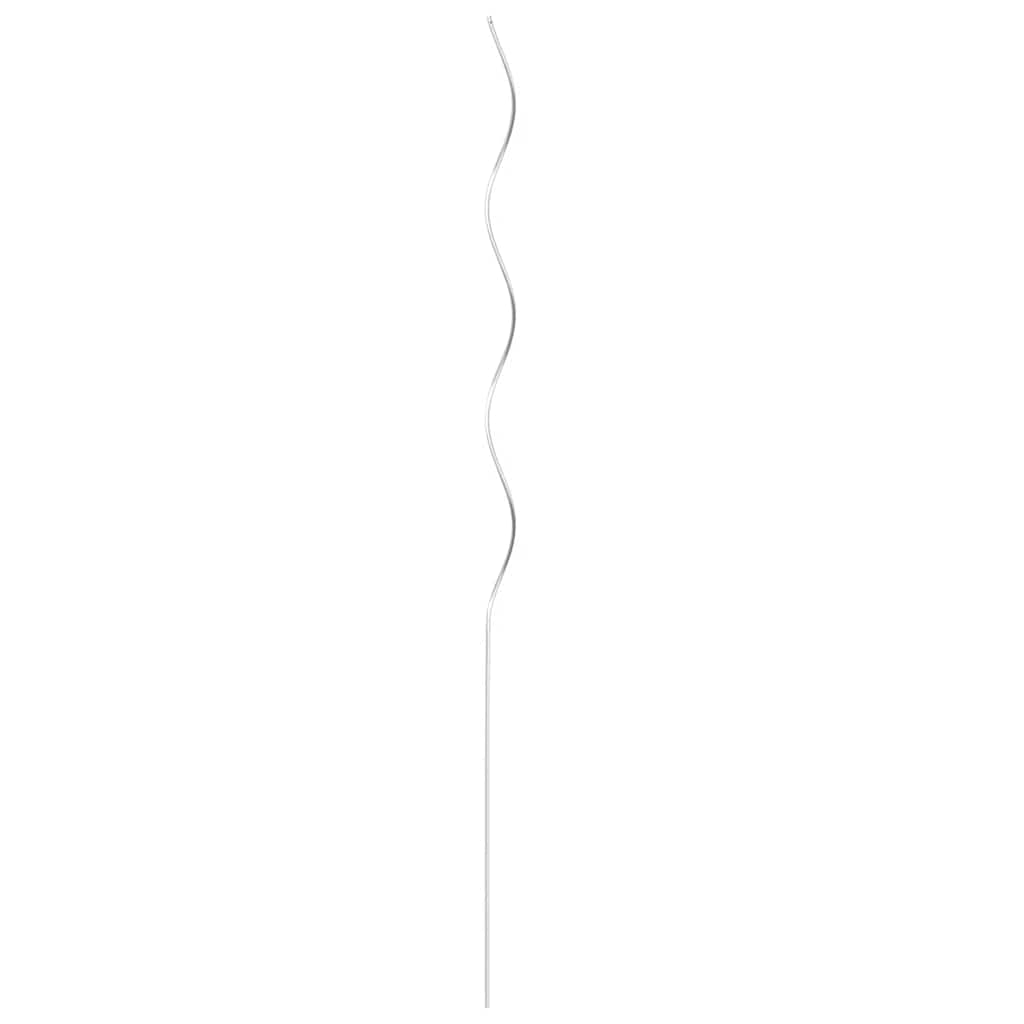 50 pz Supporti a Spirale per Piante 110 cm in Acciaio Zincato