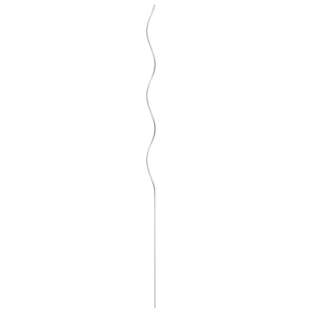 20 pz Supporti a Spirale per Piante 110 cm in Acciaio Zincato