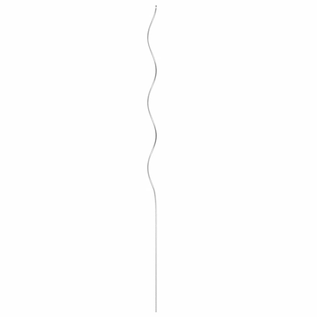 20 pz Supporti a Spirale per Piante 110 cm in Acciaio Zincato