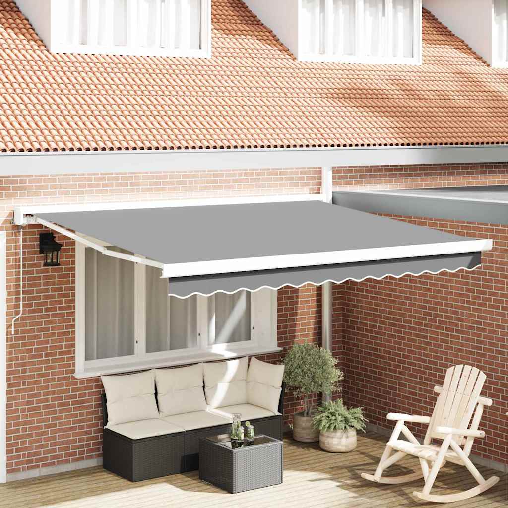 Struttura della tenda Bianco 350 x 250 cm Alluminio