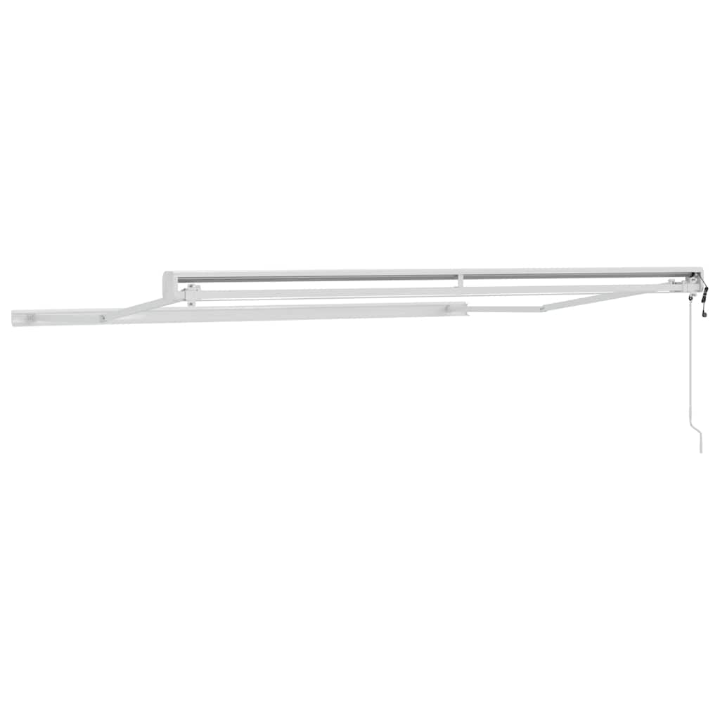 Struttura della tenda Bianco 350 x 250 cm Alluminio