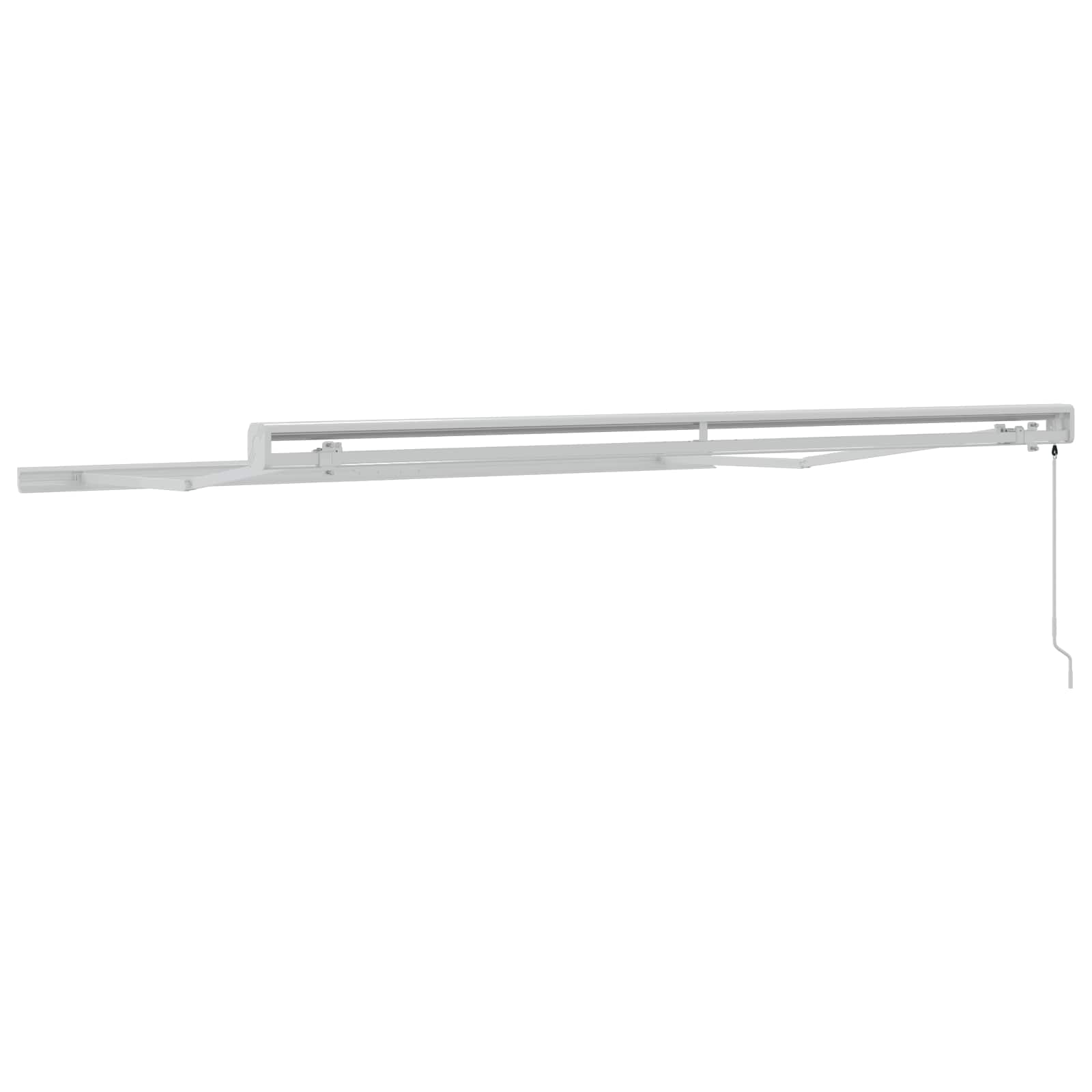 Telaio di tenda manuale 3,5 x 2,5 m Bianco