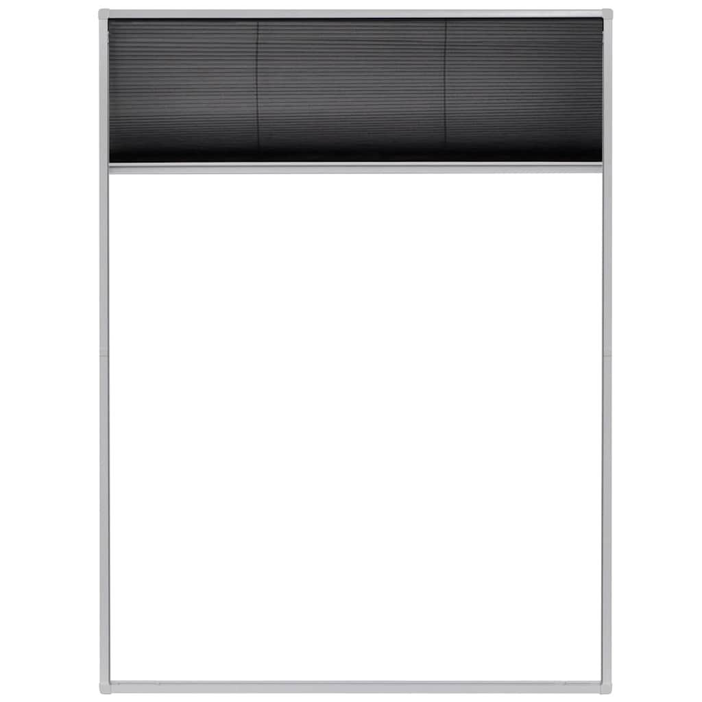 Zanzariera Plissettata per Finestre in Alluminio 60x80 cm