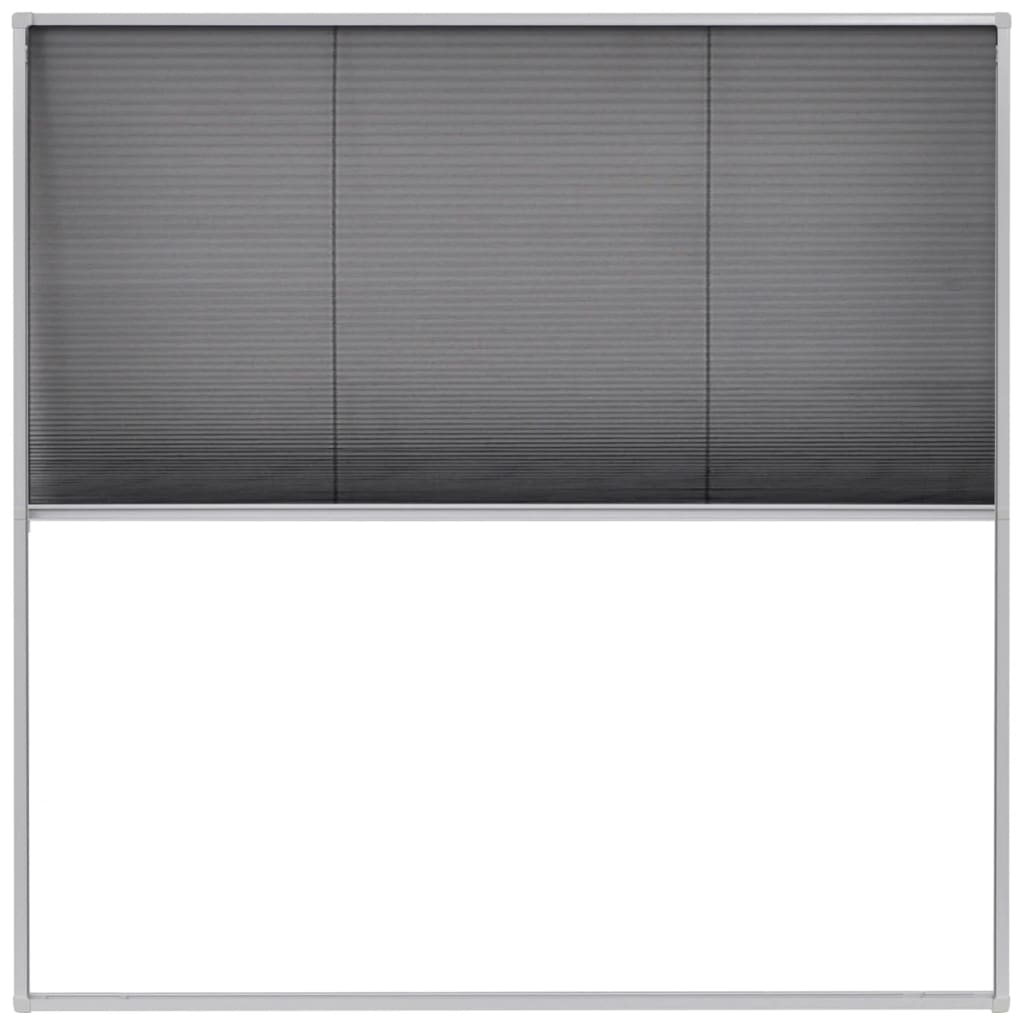 Zanzariera Plissettata per Finestre in Alluminio 120x120 cm