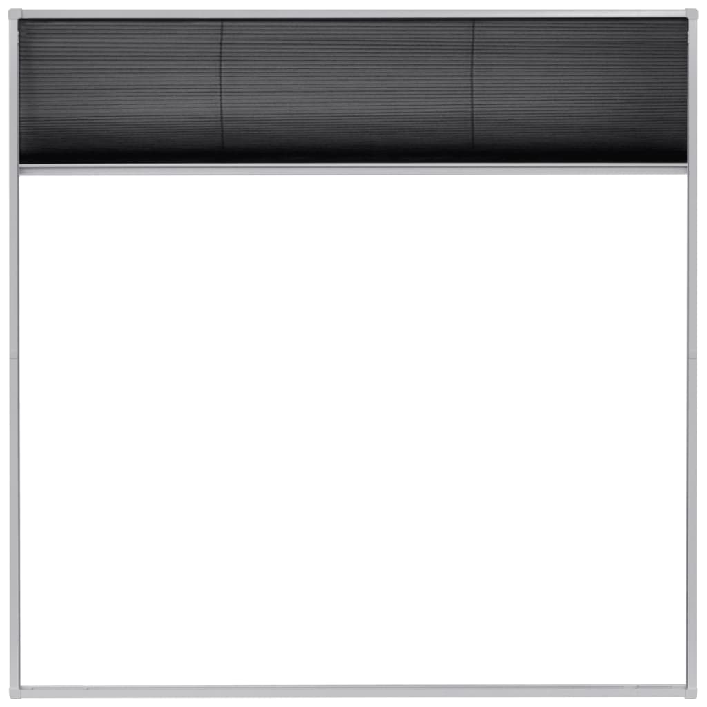 Zanzariera Plissettata per Finestre in Alluminio 120x120 cm