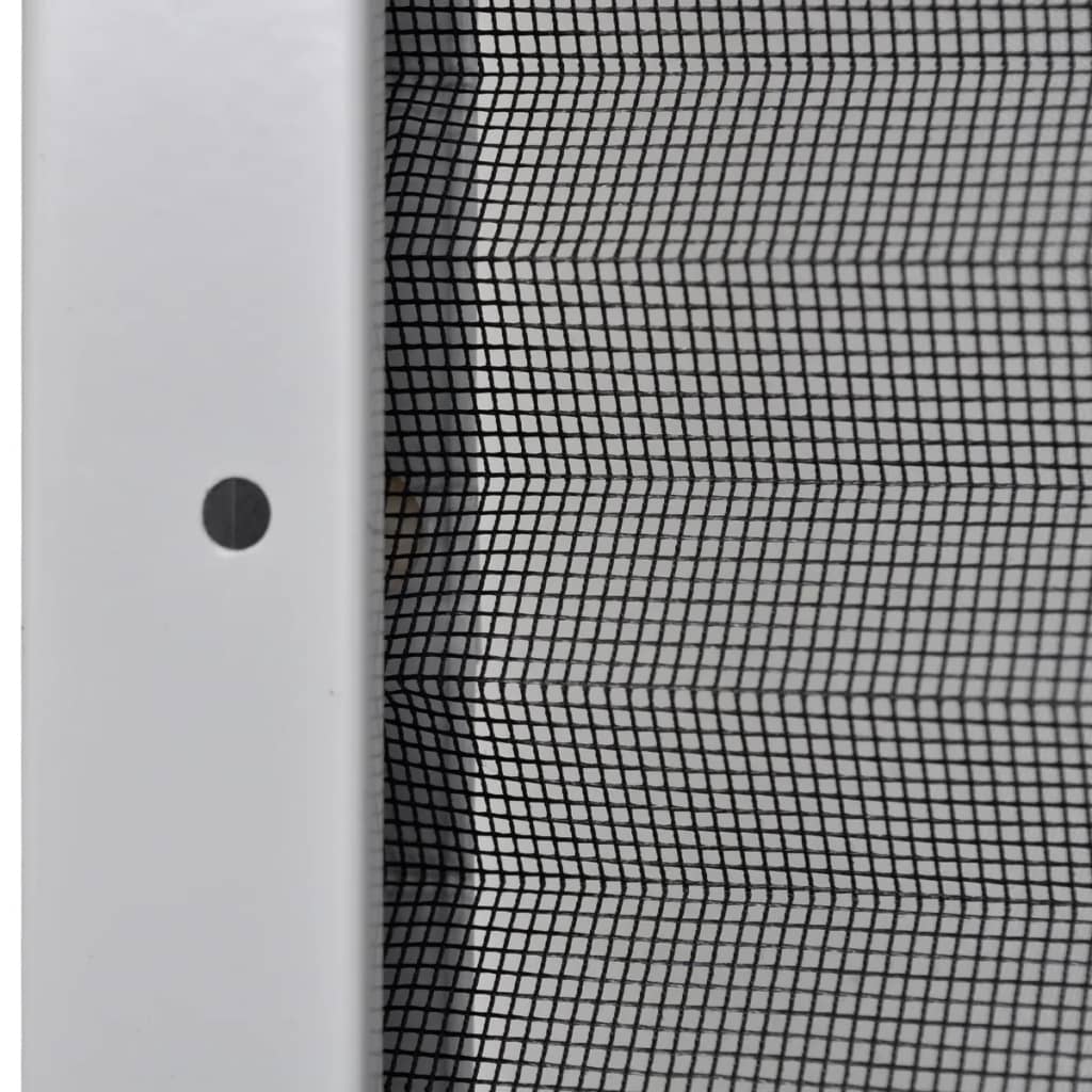 Zanzariera Plissettata per Finestre in Alluminio 120x120 cm