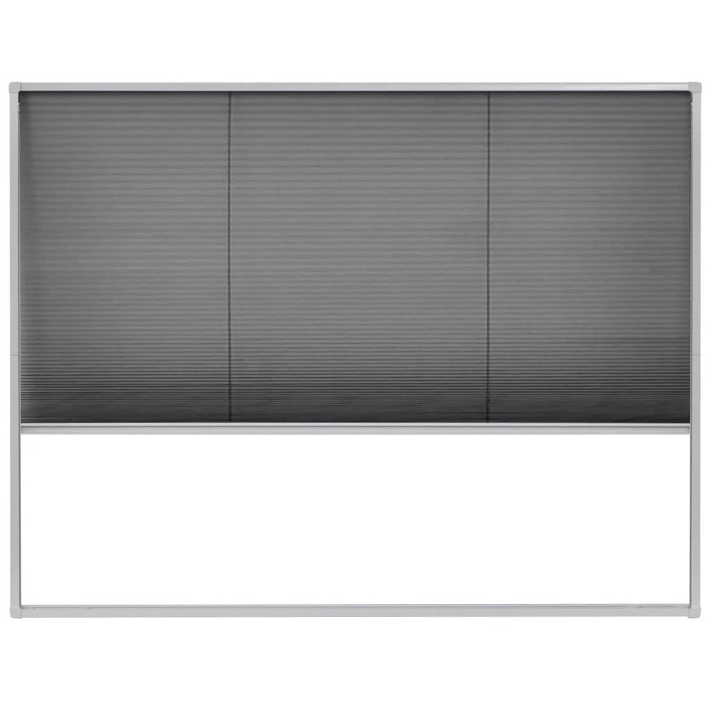 Zanzariera Plissettata per Finestre in Alluminio 130x100 cm